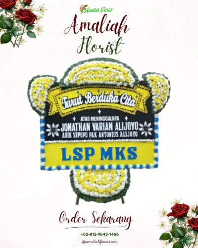 Papan Bunga Duka rumah duka carolus (rs st. carolus)