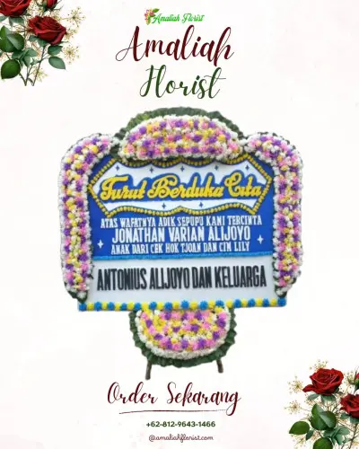 Papan Bunga Duka rumah duka carolus (rs st. carolus)