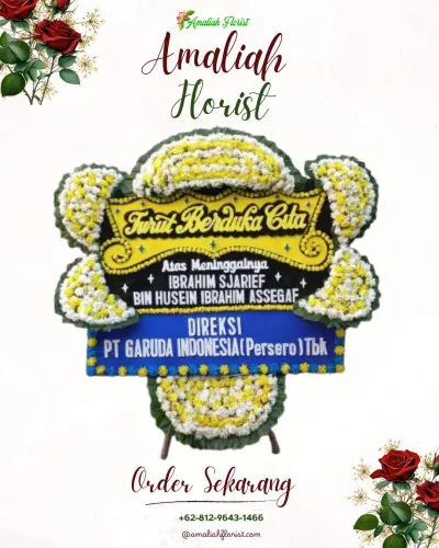 Papan Bunga Duka rumah duka carolus (rs st. carolus)